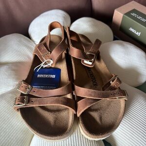 Birkenstock Kumba Cognac Size 39